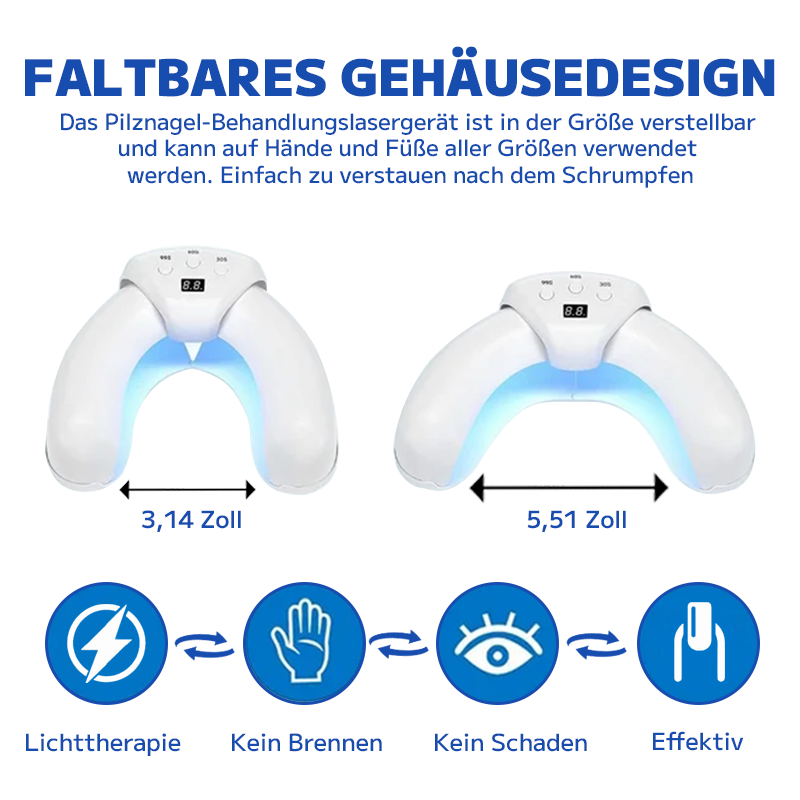 Furzero™ Pilzbehandlungs-Lasergerät für Nägel