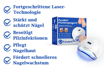 👍Furzero™ PureNail Pilz-Lasertherapiegerät