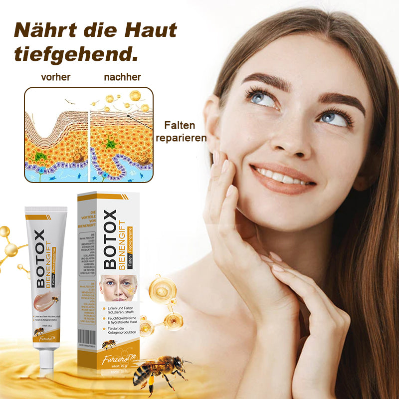 (🌿Hergestellt und versandt aus Deutschland✅)✨Furzero™ Botox Bienengift Falten- und Fleckencreme Pro